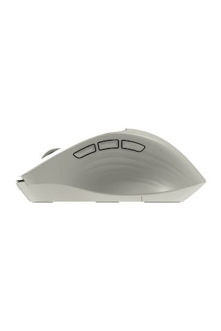 Quantum Aero Airsilent Kablosuz Sessiz Şarjlı Ergonomik Beyaz Mouse