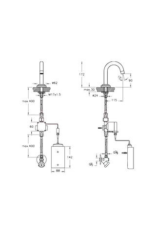 Artema Aquafeel Sst A47018 Elektronik Lavabo Bataryası Pilli