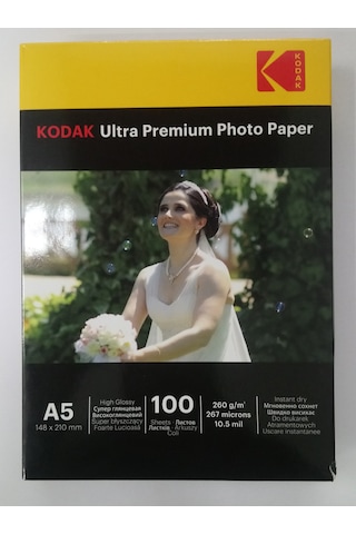 Kodak Ultra Premium Glossy Parlak 15X21 260 G/M² Fotoğraf Kağıdı Kodak Ultra Premium Glossy Parlak 15X21 260 G/M² Fotoğraf Kağıdı