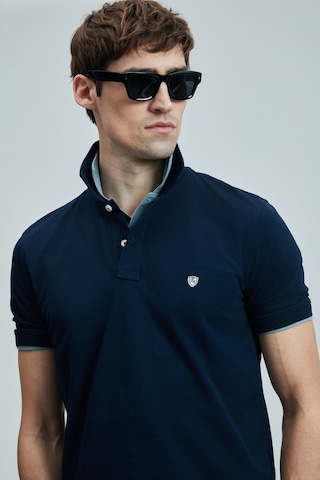 Lufian Erkek Polo Yaka T Shirt 111040206 Lacivert Lacivert