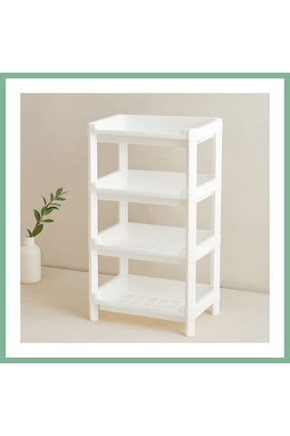 Bşkvirgo 4 Katlı Sepet Organizer Raf Düzenleyici 510x205x685 Mm Bsk2026 Çok Renkli