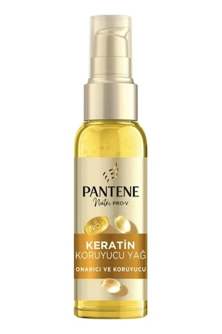 Pantene Keratin Özlü Onarıcı E Vitaminli Saç Bakım Yağı 2 x 100 ML