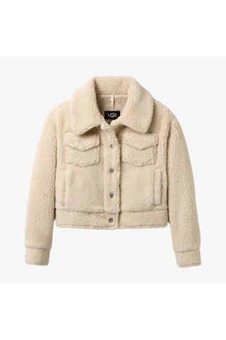 Ugg Frankie Short Trucker Kadın Bej Mont 1171459 5559697