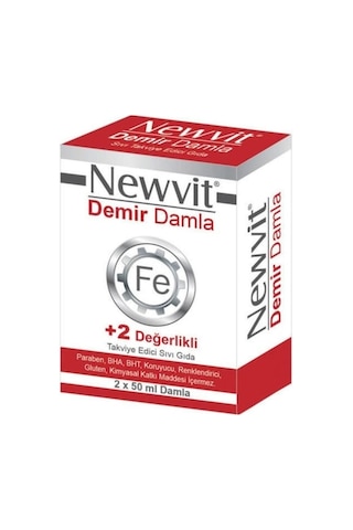 Newvit Demir Damla 2 x 50 ML