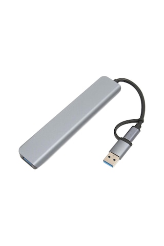 Ayt Powermaster Type-c 7 İn1 Usb Type-c 3.0 Hub Çoklayıcı Çoğaltıcı