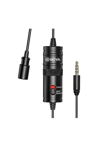 Singree Boya By-m1 Kablolu Klips Mikrofon - Akıllı Telefon, Dslr, Kamera Ve Pc İçin Çok Yönlü Ses Kaydı