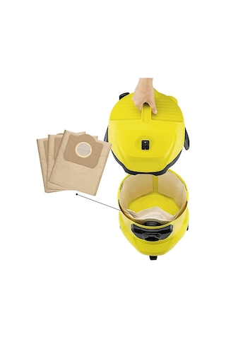 Synodicmonth Karcher Wd3 Premium/wd 3.300 M/wd 3.200/wd3.500/mv3 Elektrikli Süpürge Aksesuarları Yedek Parçaları İçin 12 Adet Toz Torbası