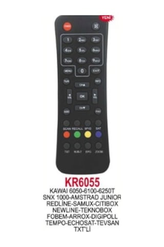 Kawai 6050-6100-6250T-Amstrad Junior-Redline Vb Uydu Kumandası