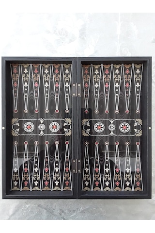 Yenigün İnci Desen Küçük Tavla