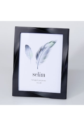 Selim 15 x 20 CM Curved Çerçeve Siyah