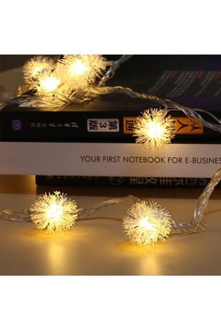 Gün Işığı Kirpi Top Led Işık Kirpi Gün Işığı Led Işık Noel Dekorasyon Işığı Çam Ağacı Işığı 220v