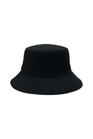 Tezzgelsin Unisex Uv Korumalı Pamuklu Bucket Şapka Siyah