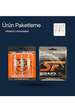 Shufa Mıx Jıg Serıes 3 Adet 14gr
