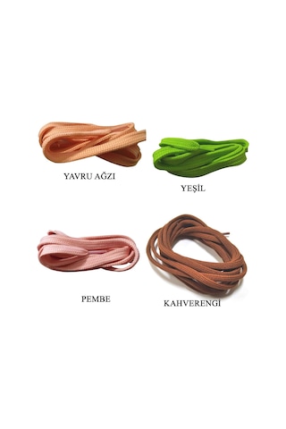 Spor Ayakkabı Bağcığı 120 CM 1 Çift