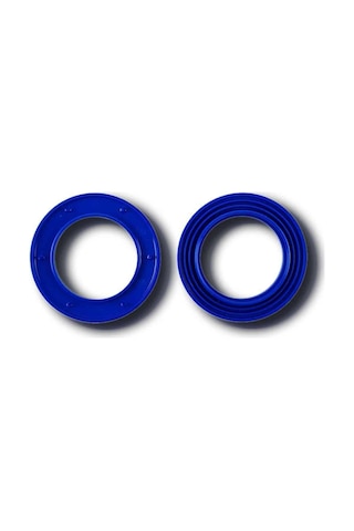 Alesta Home Lacivert Plastik Yuvarlak 10'Lu Perde Kapsülü 42 Mm