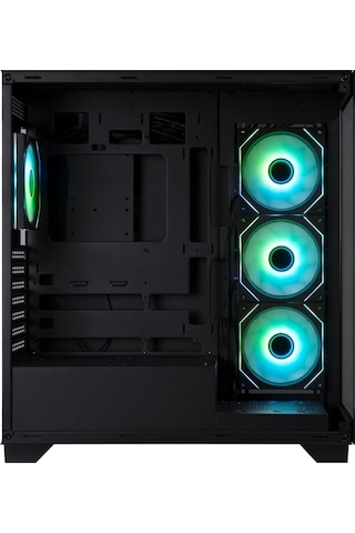 Bitfenix Ceto Premium Black 600w 80+ White Psu 4x120mm Frgb Fan Akak0btf0021