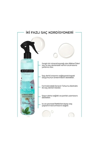 Morfose Çift Fazlı Kinoa İçeren Fön Suyu 400ml