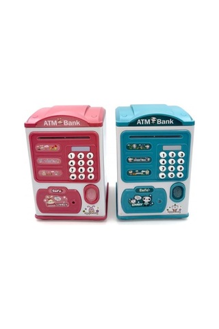 Sevimli Tasarımlı Şifreli Atm Kumbara Diğer