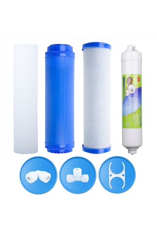 Açık Kasa Su Arıtma Cihazı 4'lü Filtre Set