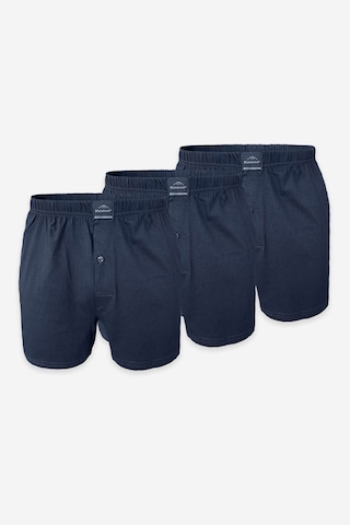 Malabadi Erkek Füme 3'lü Premium Collection Geniş Kalıp Modal Büyük Beden Boxer 3m254