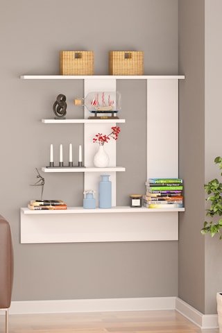 Libra Dekoratif Duvar Rafı