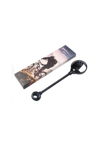 Jeemson Bisiklet Geri Görüş Aynası, 22-32mm Çaplı Direkler İçin, Akrilik+plastik+alüminyum, Siyah, Ayarlanabilir, 1 Çift