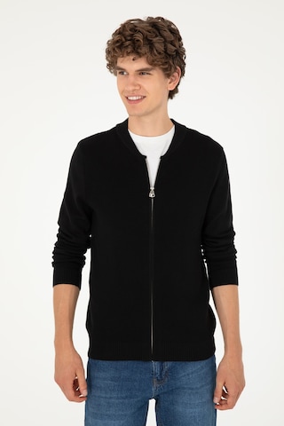 U.s. Polo Assn. Erkek Siyah Hırka Triko 50293528-vr046 Siyah