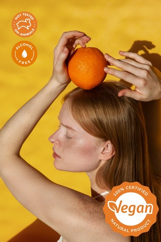 Lucille %100 Vegan Mandalina Aromalı Vücut Scrub 250 ML