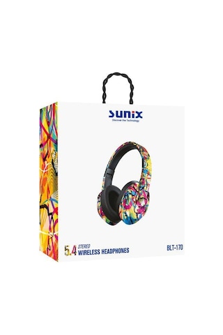 Sunix BLT-170 Bluetooth 5.4 Kulak Üstü Kulaklık