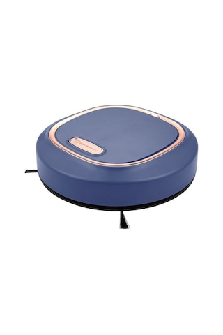 Besthome1 Sınır Ötesi Akıllı Süpürge Robot - Otomatik Şarjlı Süpürme Makinesi - Mavi Renk