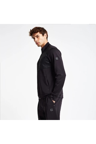 Lescon Erkek Fermuarlı Sweatshirt 24n-1135 24ntel001135 Siyah