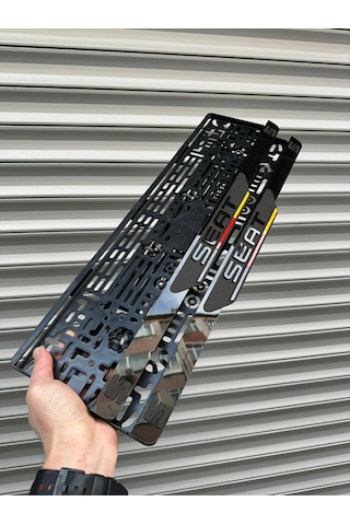 Vipplaka Seat Uyumlu Ortası Mat Plakalık