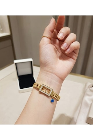 Gram Altın1 Gold Kadın Çelik Kelepçe Altın - Gümüş - Rose