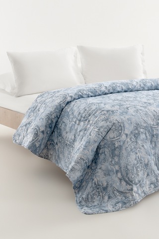 Yataş Kalea Çift Kişilik Xl Çok Amaçlı Örtü 240x220 Cm - Indigo