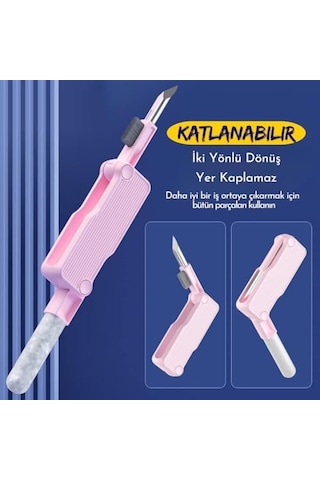 Okavango 7'si 1 Arada Elektronik Temizleyici Seti, Bilgisayar Kulaklık Temizleme Fırçası, Klavye Temizleyici, Monitör, Cep Telefonu, Bluetooth, Kulaklık, Lego, Airpods, Dizüstü Bilgisayar Kamera Lensi