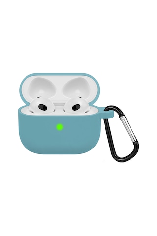 Fitcase Apple Uyumlu AirPods 3. Nesil Lansman Silikon Kılıf