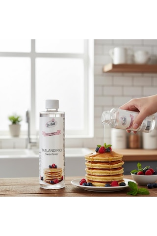 Sıvı Tatlandırıcı 350 G %100 Mısır Bitkisinden Üretilmiş, Diyet Ve Diyabetik Kullanıma Uygun Şeker