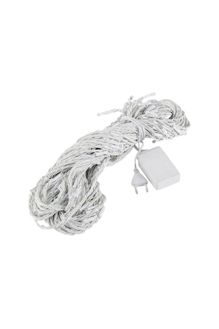 Soulader Led Şelale Işığı Dekoratif Aydınlatma Meteor Yağmuru Efekti Dize Ampul İçin Bahçe Balkon Parti Süs Gri