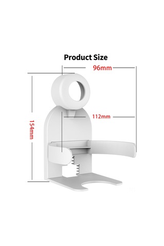 Skycity Google Nest Wifi Router+point İçin Abs Materyal Beyaz Router Tutucu - Kabloları Gizle, Kurulum Kolay, İmha-sız Sinyal Ve Temiz Ortam