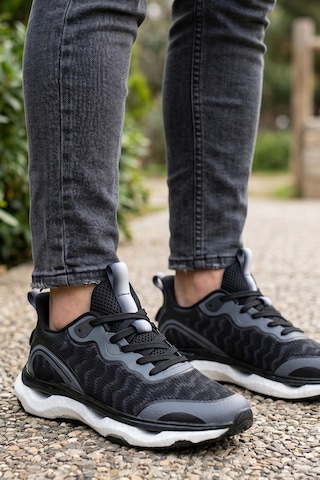 In Step Stealth-knit Runner Siyah-gri Erkek Spor Ayakkabı Siyah Gri