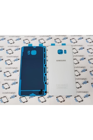 Samsung Uyumlu Galaxy Note 5 Arka Pil Batarya Kapağı (Cam) (275870781)