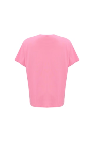 Reebok Bobo Rlx Tee Pembe Kadın Kısa Kol T-shirt 000000000102483515