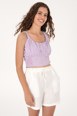 U.S. Polo Assn. Kadın Lila Askılı Bluz 50299657-VR034