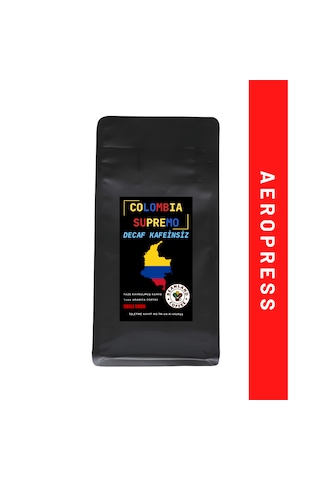 Beanland Coffee Decaf Kafeinsiz Colombia Supremo Aeropress 100 G