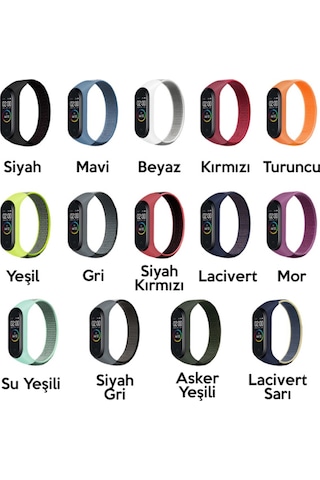 Xiaomi Mi Band 5-4-3 Nylon Kayış Kordon (312015185)