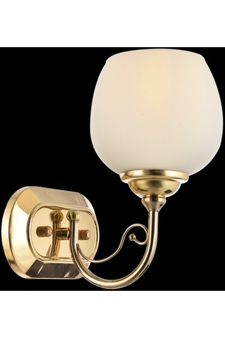 Lamore Home Belçim Opal Camlı Tekli Sarı Aplik Sarı