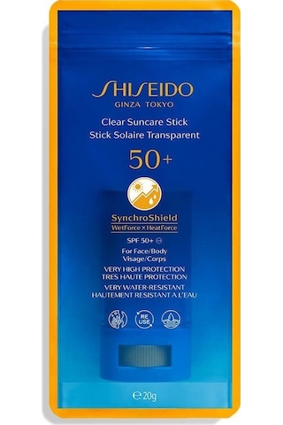 Shiseido Clear Güneş Koruyucu Stick SPF50+ 20 G