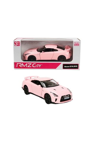 1:32 Rmz City Pembe Serisi Die Cast Model Araba - Nissan Gt-r R35