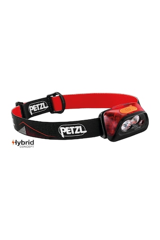 Petzl Actik Core Kırmızı Kafa Lambası E099GA01 Kırmızı