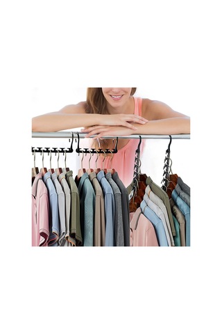 Yunboo Siyah Abs Çok Amaçlı Seyahat Çadırı: 5 Delikli, 360 Döner, 10 Adet Mantar/çorap Asma Teli Siyah